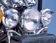 Show chrome accessories spotlight visors