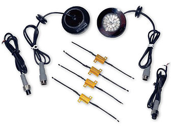 Saddlemen led saddlebag marker / signal light kits