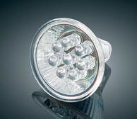 Kuryakyn super-bright led reflector bulbs for halogen silver bullets