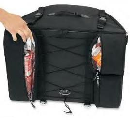 Saddlemen br4100 dresser back seat bag