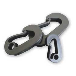 Helix heavy duty nylon snap hooks