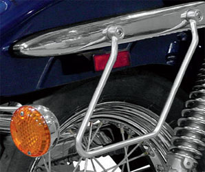 Mc enterprises custom saddlebag guards