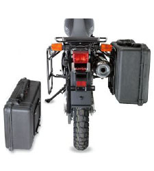 Moose racing expedition luggage rack system