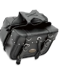 All american rider box-style slant saddlebags