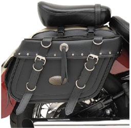 All american rider extra-large box-style detachable slant saddlebags