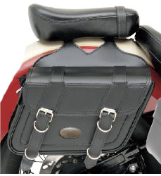 All american rider slant flap-over style saddlebags
