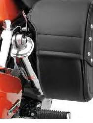 Saddlemen cruis'n saddlebags with shock cutaway