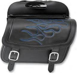 Saddlemen highwayman tattoo saddlebags