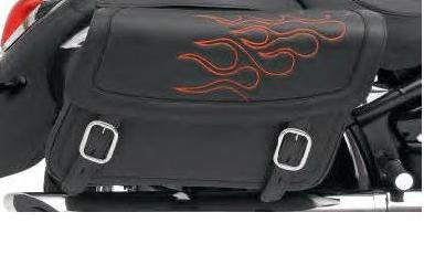 Saddlemen highwayman tattoo saddlebags