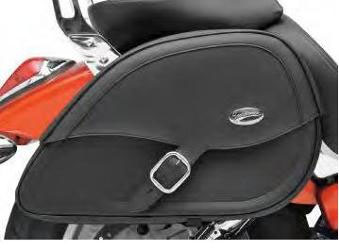 Saddlemen rigid-mount specific-fit teardrop saddlebags
