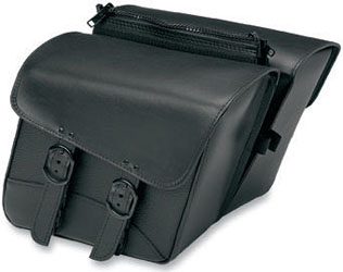 Willie & max compact black jack saddlebags