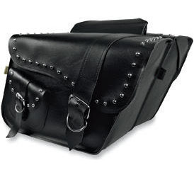 Willie & max ranger studded super slant saddlebags