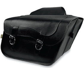 Willie & max standard high-pipe slant saddlebags