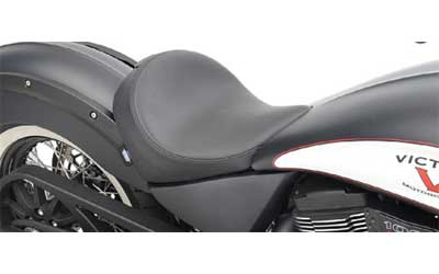 Drag specialties solo seats with plug-in backrest