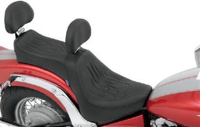 Parts unlimited 2-up predator seat with backrest