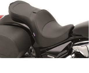 Parts unlimited low-profile double-bucket seat with dual backrest