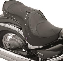 Parts unlimited low-profile double-bucket seat with dual backrest