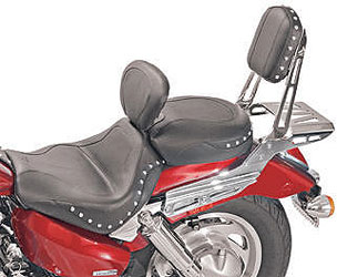 Mustang sport touring seats with driver backrest