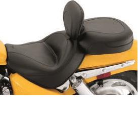 Mustang wide touring seats with driver backrest