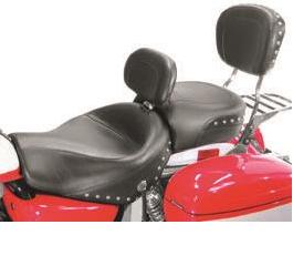Mustang wide touring seats with driver backrest