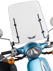 Slip streamer scoot windshields