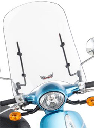 Slip streamer scoot windshields