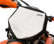 Holeshot number plate bag