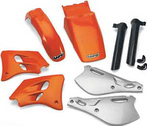 Ufo replacement plastic for ktm