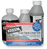 Kreem fuel tank liner and tank prep combo paks