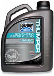 Bel-ray thumper racing synthetic ester blend 4t engine oil