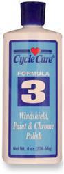 Cycle care formulas formula 3 windshield, paint and chrome polish