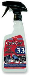 Cycle care formulas formula 33 spray & wipe, dry detailer and bug remover