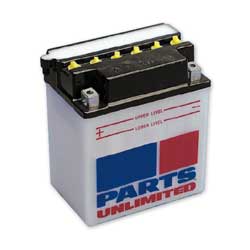 Parts unlimited conventional batteries