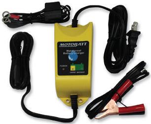 Motobatt waterboy battery charger/maintainer