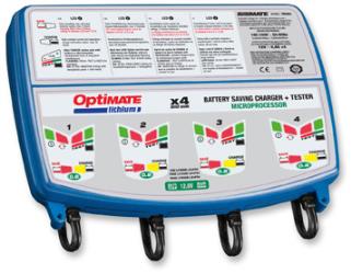 Tecmate optimate lithium 0.8a x4 battery maintainer