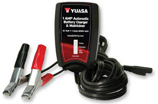 Yuasa 1a 12v battery charger