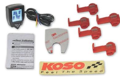 Koso gear indicator