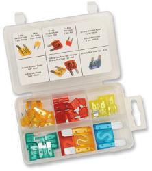 Performance tool 33-piece master fuse assortment and 30-piece mini fuse assortment