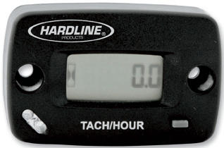 Hardline hour/tach meter  with log book