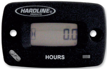 Hardline resettable hour meter/tachometer with log book