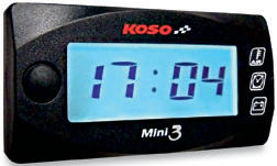 Koso mini 3 ambient temp/clock/volt meter