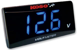 Koso super slim volt meter