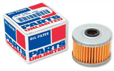 Parts unlimited oil filters