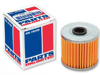 Parts unlimited oil filters