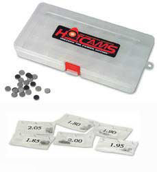 Hot cams valve shim kits and refill packages