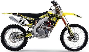 Factory effex rockstar energy drink shroud and complete graphic kits