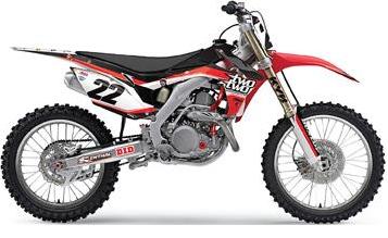 Factory effex two two motorsports complete rider graphics kits