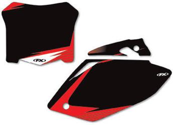 Factory effex pre-cut graphic number plate kits