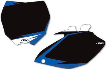 Factory effex pre-cut graphic number plate kits