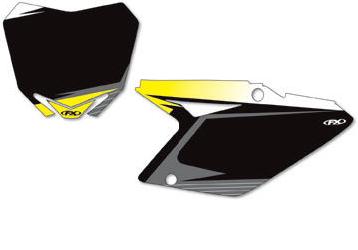 Factory effex pre-cut graphic number plate kits